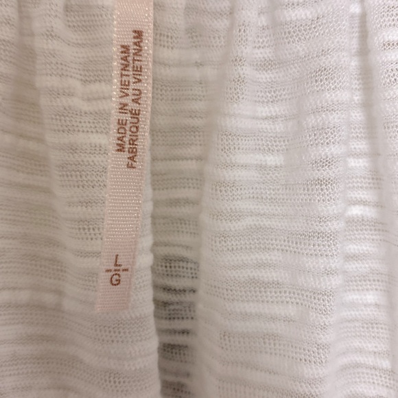 Free People Dorothy Puff-Sleeve Cropped Top. Size Large - Picture 5 of 12